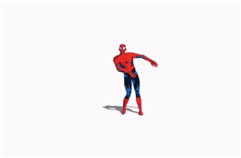 The movements of most dancing gifs sit in and around this tempo so they actually drop in and out of time but sync up for some moments creating the illusion that it can dance to anything. . Gif spiderman dance